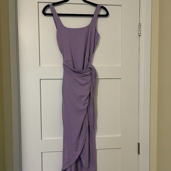 Ricki’s Purple Wrap Dress - Picture 2 of 5